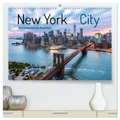 New York City - Atemberaubende Ansichten (hochwertiger Premium Wandkalender 2025 DIN A2 quer), Kunstdruck in Hochglanz