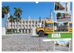 Kuba - karibisches Inselparadies (Wandkalender 2025 DIN A3 quer), CALVENDO Monatskalender