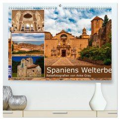 Spaniens Welterbe (hochwertiger Premium Wandkalender 2025 DIN A2 quer), Kunstdruck in Hochglanz