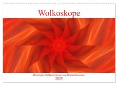 Wolkoskope - Himmlische Wolkenkreationen (Wandkalender 2025 DIN A2 quer), CALVENDO Monatskalender - Calvendo;Gronostay, Norbert