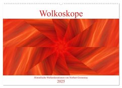 Wolkoskope - Himmlische Wolkenkreationen (Wandkalender 2025 DIN A2 quer), CALVENDO Monatskalender