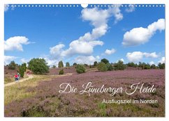 Die Lüneburger Heide - Ausflugsziel im Norden (Wandkalender 2025 DIN A3 quer), CALVENDO Monatskalender