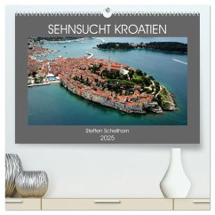 SEHNSUCHT KROATIEN (hochwertiger Premium Wandkalender 2025 DIN A2 quer), Kunstdruck in Hochglanz