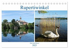 Rupertiwinkel - Seen und Moore (Tischkalender 2025 DIN A5 quer), CALVENDO Monatskalender