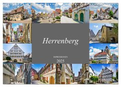 Herrenberg Impressionen (Wandkalender 2025 DIN A3 quer), CALVENDO Monatskalender