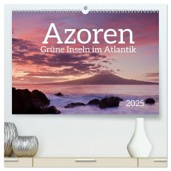 Azoren - Grüne Inseln im Atlantik 2025 (hochwertiger Premium Wandkalender 2025 DIN A2 quer), Kunstdruck in Hochglanz