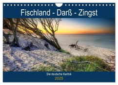Fischland - Darß- Zingst (Wandkalender 2025 DIN A4 quer), CALVENDO Monatskalender
