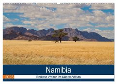 Namibia - Endlose Weiten im Süden Afrikas (Wandkalender 2025 DIN A2 quer), CALVENDO Monatskalender