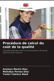 Procédure de calcul du coût de la qualité