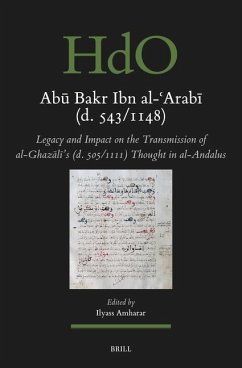 Cover Abū Bakr Ibn Al-ʿarabī (D. 543/1148)