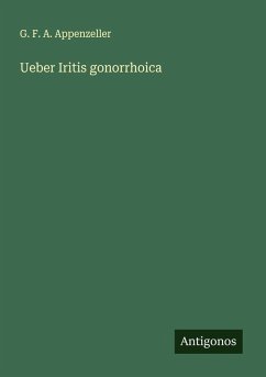 Cover Ueber Iritis gonorrhoica