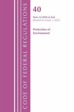 Code of Federal Regulations, Title 40 Protection of the Environment 52.2020-End of Part 52, Revised as of July 1, 2022 - Office Of The Federal Register (U S