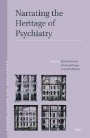 Cover Narrating the Heritage of Psychiatry