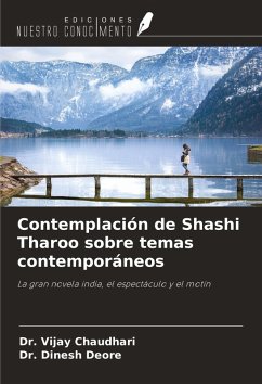 Cover Contemplación de Shashi Tharoo sobre temas contemporáneos