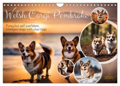 Welsh Corgi Pembroke (Wall Calendar 2025 DIN A4 landscape), CALVENDO 12 Month Wall Calendar