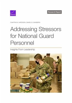 Addressing Stressors for National Guard Personnel - Hardison, Chaitra M; Ginsberg, Daniel B