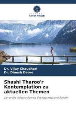 Shashi Tharoo'r Kontemplation zu aktuellen Themen - Chaudhari, Dr. Vijay;Deore, Dr. Dinesh