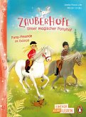 Penguin JUNIOR - Einfach selbst lesen: Zauberhufe - Unser magischer Ponyhof - Pony-Freunde im Galopp (Mängelexemplar)