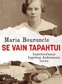 Se vain tapahtui - Lapsensurmaaja Ingeborg Anderssonin tarina (eBook, ePUB)