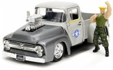 Jada Street Fighter 1956 Ford Pickup 1:24 + Guile 253255057 Jada Street Fighter 1956 Ford Pickup 1:24 + Guile 253255057