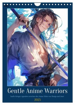 Gentle Anime Warriors (Wandkalender 2025 DIN A4 hoch), CALVENDO Monatskalender