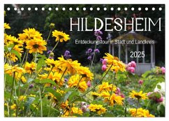 Hildesheim Entdeckungstour in Stadt und Landkreis (Tischkalender 2025 DIN A5 quer), CALVENDO Monatskalender - Calvendo;Regio-Fokus-Fotografie