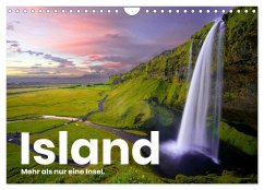 Island - Mehr als nur eine Insel. (Wandkalender 2025 DIN A4 quer), CALVENDO Monatskalender