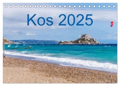 Kos 2025 (Tischkalender 2025 DIN A5 quer), CALVENDO Monatskalender