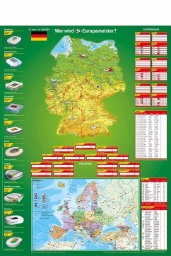 Fußballposter 2024 - Wer wird Europameister? - Stiefel, Heinrich