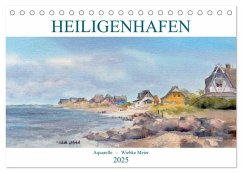 Heiligenhafenaquarelle (Tischkalender 2025 DIN A5 quer), CALVENDO Monatskalender