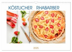 Köstlicher Rhabarber (Wandkalender 2025 DIN A3 quer), CALVENDO Monatskalender