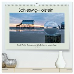 Schleswig-Holstein (hochwertiger Premium Wandkalender 2025 DIN A2 quer), Kunstdruck in Hochglanz
