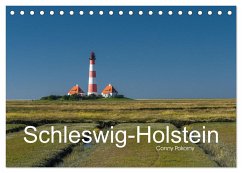 Schleswig-Holstein (Tischkalender 2025 DIN A5 quer), CALVENDO Monatskalender