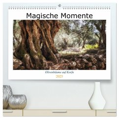 Olivenbäume auf Korfu (hochwertiger Premium Wandkalender 2025 DIN A2 quer), Kunstdruck in Hochglanz - Calvendo;Bernhardt, Ute