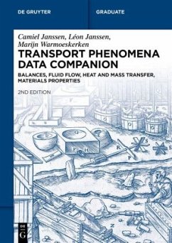 Transport Phenomena Data Companion - Janssen, Camiel;Janssen, Léon