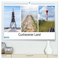 Cuxhavener Land (hochwertiger Premium Wandkalender 2025 DIN A2 quer), Kunstdruck in Hochglanz - Calvendo;Peußner, Marion