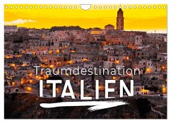 Traumdestination Italien (Wandkalender 2025 DIN A4 quer), CALVENDO Monatskalender - Calvendo;Monkey, Happy