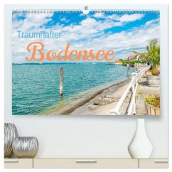 Traumhafter Bodensee (hochwertiger Premium Wandkalender 2025 DIN A2 quer), Kunstdruck in Hochglanz - Calvendo;Rabus, Tina