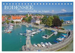 Bodensee - Traumlandschaften am Wasser (Tischkalender 2025 DIN A5 quer), CALVENDO Monatskalender - Calvendo;Schittenhelm, Elisabeth