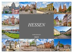 Hessen Impressionen (Wandkalender 2025 DIN A2 quer), CALVENDO Monatskalender