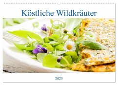 Köstliche Wildkräuter (Wandkalender 2025 DIN A2 quer), CALVENDO Monatskalender - Calvendo;EFLStudioArt