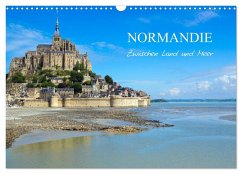 Normandie - zwischen Land und Meer (Wandkalender 2025 DIN A3 quer), CALVENDO Monatskalender