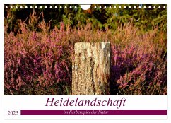 Heidelandschaft im Farbenspiel der Natur (Wandkalender 2025 DIN A4 quer), CALVENDO Monatskalender