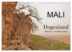 Mali - Dogonland - Weltkultur- und Weltnaturerbe (Wandkalender 2025 DIN A4 quer), CALVENDO Monatskalender