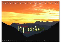 Einsame Pyrenäen (Tischkalender 2025 DIN A5 quer), CALVENDO Monatskalender