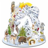 Steck-Adventskalender 'Tiere im Winter'