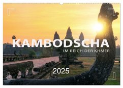 KAMBODSCHA - Im Reich der Khmer (Wandkalender 2025 DIN A2 quer), CALVENDO Monatskalender - Calvendo;Weigt, Mario