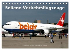 Seltene Verkehrsflugzeuge (Tischkalender 2025 DIN A5 quer), CALVENDO Monatskalender