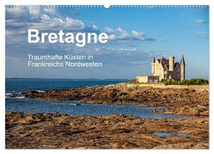 Bretagne Traumhafte Küsten in Frankreichs Nordwesten (Wandkalender 2025 DIN A2 quer), CALVENDO Monatskalender - Calvendo;Benoît, Etienne