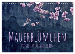 Mauerblümchen - Poesie im Alltäglichen (Wandkalender 2025 DIN A4 quer), CALVENDO Monatskalender - Calvendo;d'Angelo - soulimages, Kirsten